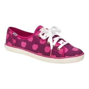 Kate Spade X Keds "The Big Apple" Sneaker Size 8 Plum And Magenta Collectable